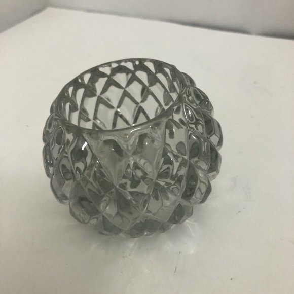 Set Of 3 Candle Holders Glasses / Candle Voltive - Picture 4 of 8